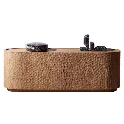 Nami Sculpted Console - console table - The Flamingo Life