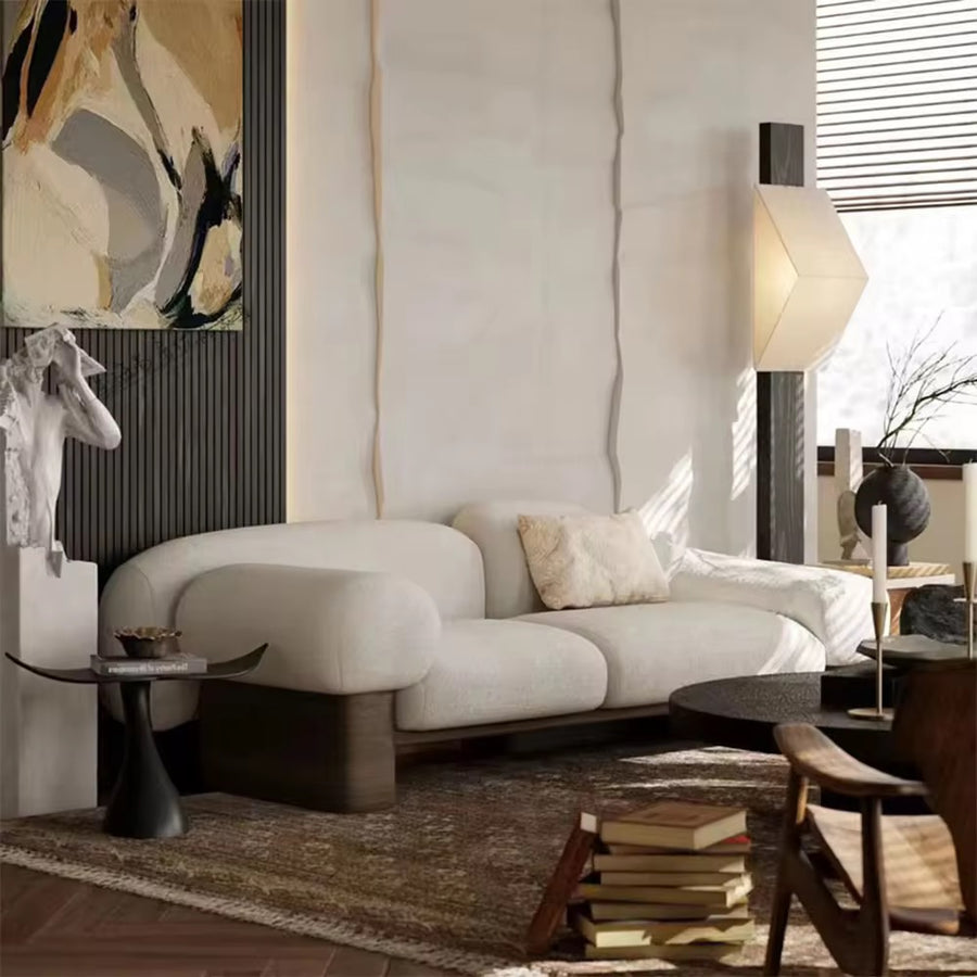 Nivora Quirky Boucle Sofa