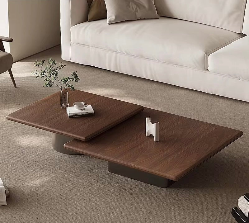 Noriko Nesting Japandi Veneer Coffee Table