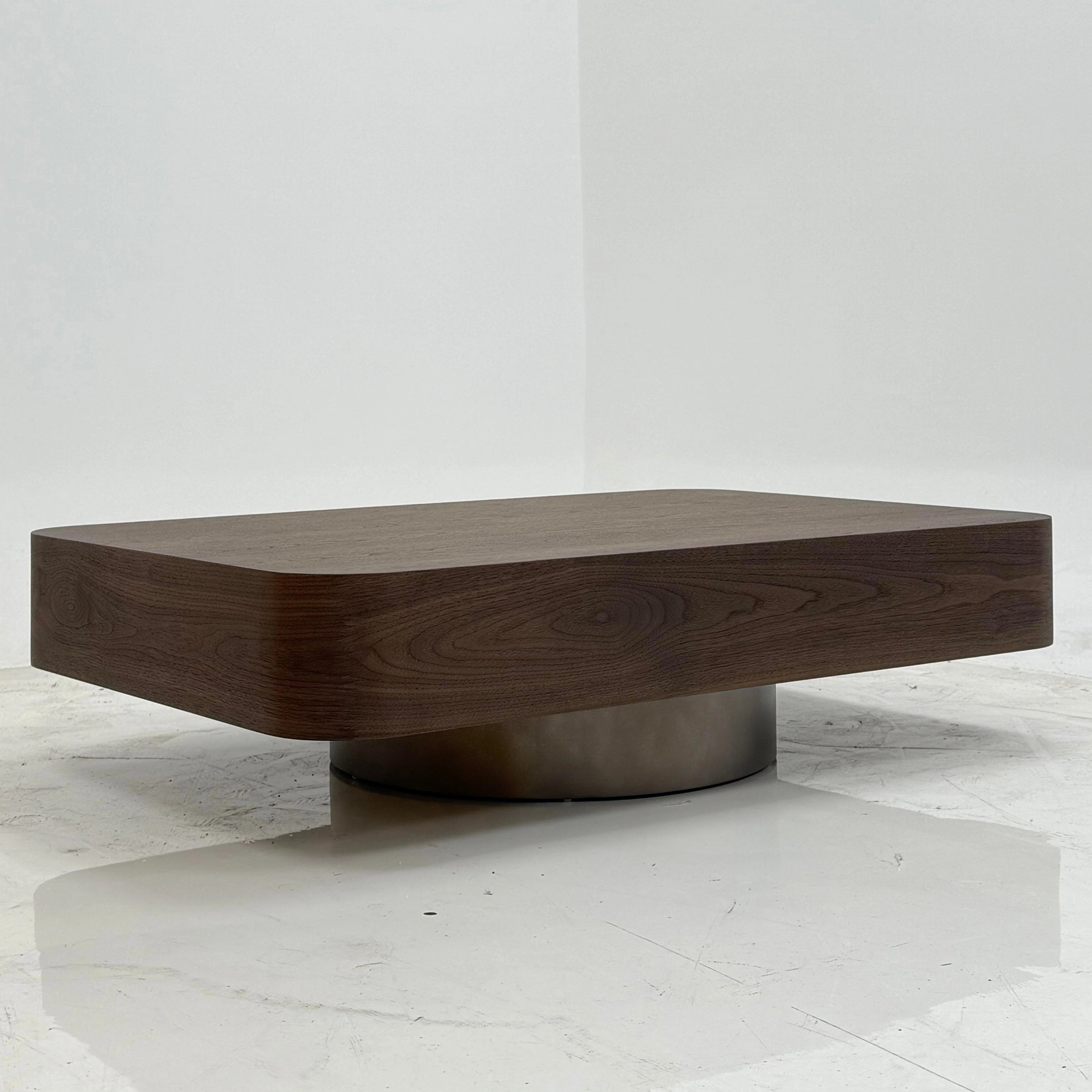 Nuvin Champagne Base Coffee Table - coffee table - The Flamingo Life