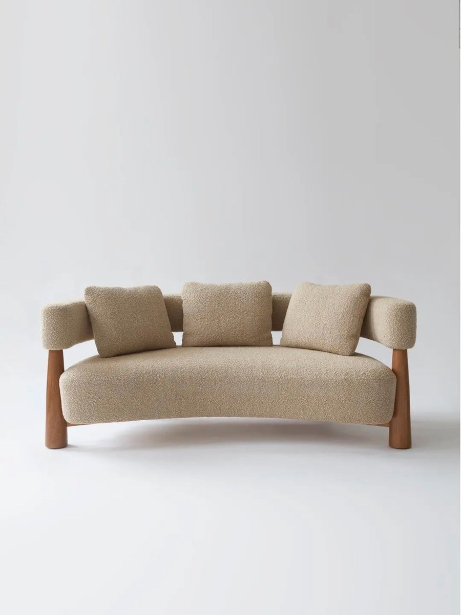 Okinawa Japandi Style Boucle Sofa