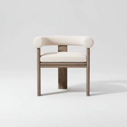 Periyar Outdoor Teak Furniture – front view – luxury outdoor teak furniture India – The Flamingo Life
