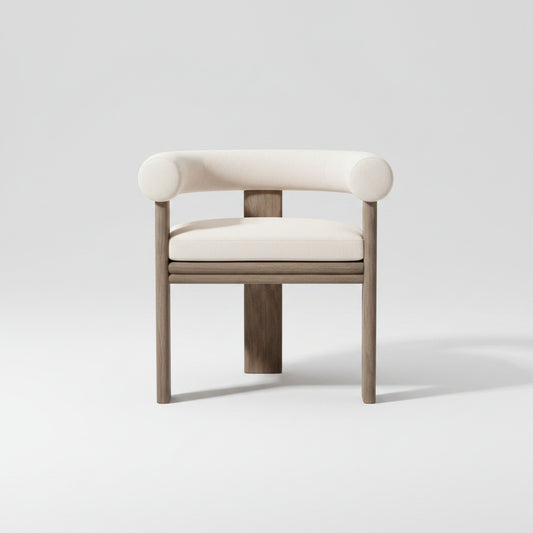 Periyar Outdoor Teak Furniture – front view – luxury outdoor teak furniture India – The Flamingo Life