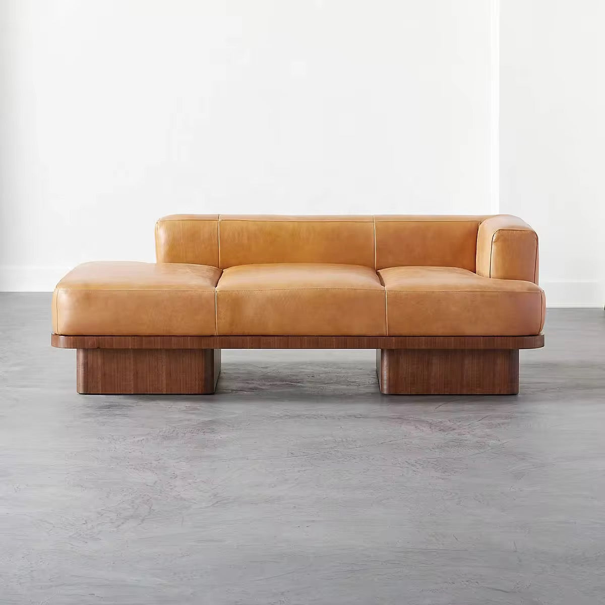 Premium Leather Love Seat - premium leather love seat - The Flamingo Life