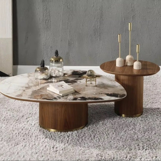 Regalia Nesting Table Set - marble nesting table set - The Flamingo Life