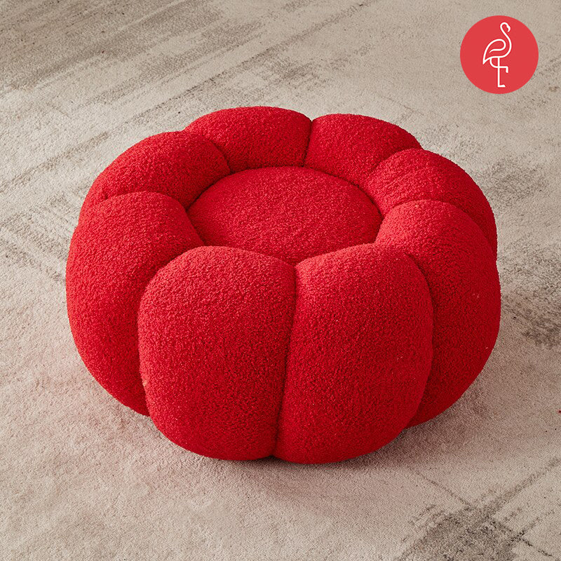Baton Pouf detail view - pouf - The Flamingo Life