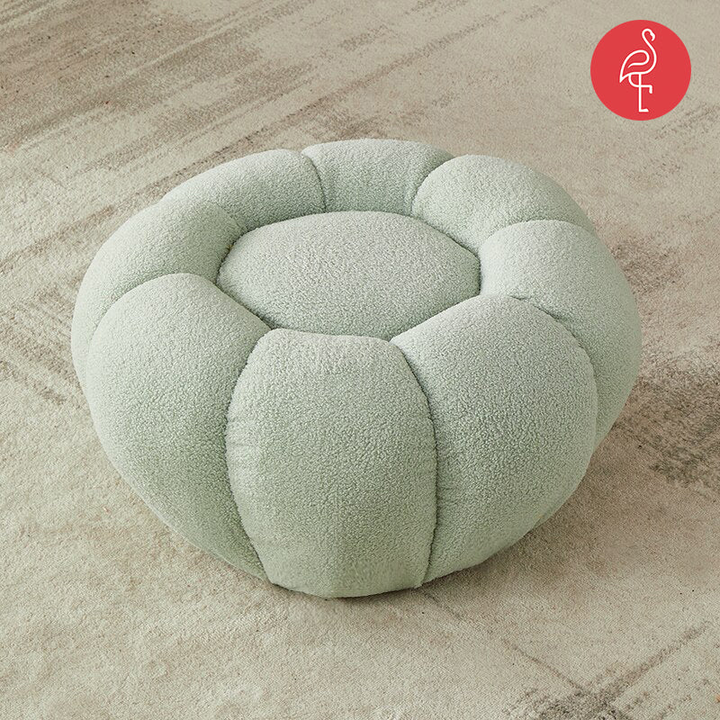 Baton Pouf close-up - pouf - The Flamingo Life