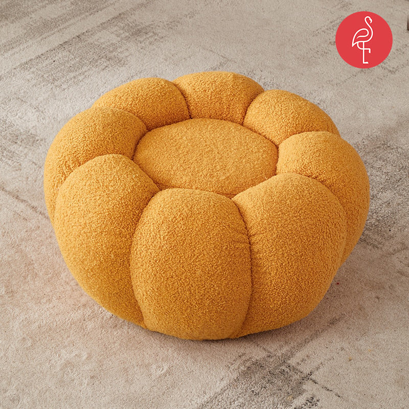 Baton Pouf angle view - pouf - The Flamingo Life