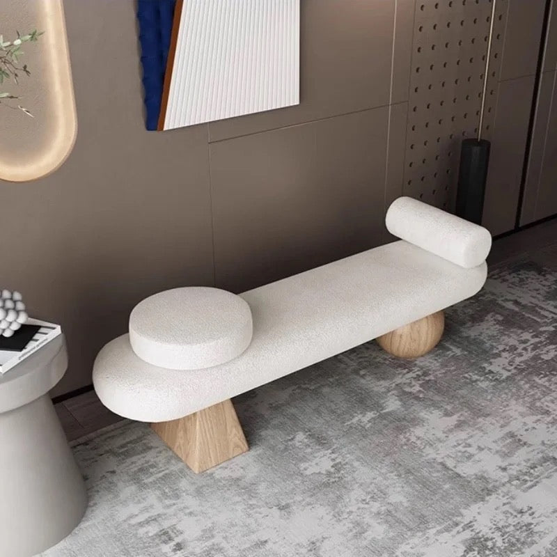 Semblance Japandi Boucle Ottoman