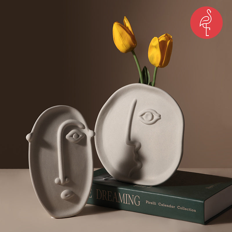 Stella Nordic Face Vase