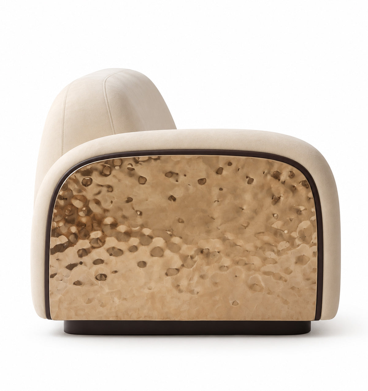 Mori Japandi Sofa | 3 Seater | Suede Fabric