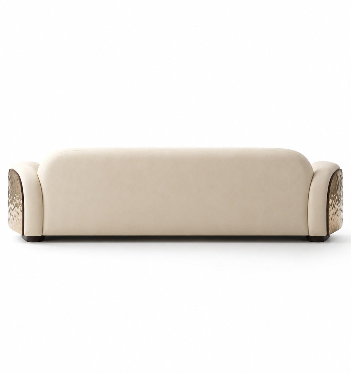Mori Japandi Sofa | 3 Seater | Suede Fabric