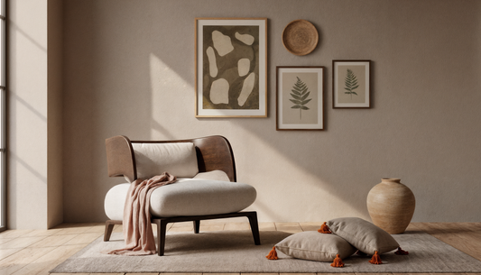 The Kei Accent Single Seater - solid teak wood furniture - The Flamingo Life