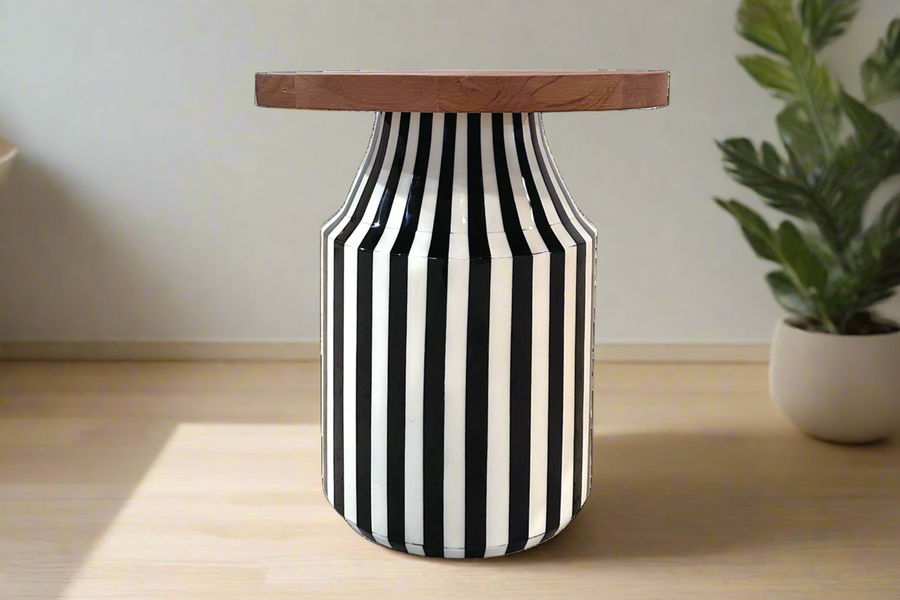 Wonka Drink/End Glass Side Table