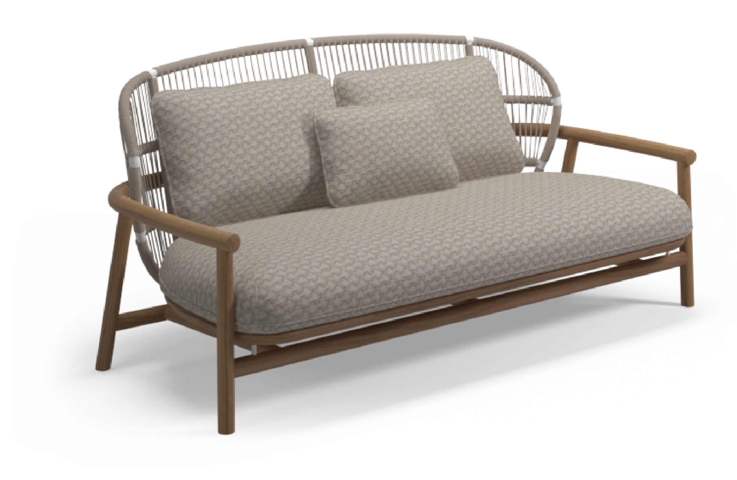 Kaveri Premium Outdoor Furniture detail view - premium rope outdoor furniture - The Flamingo Life