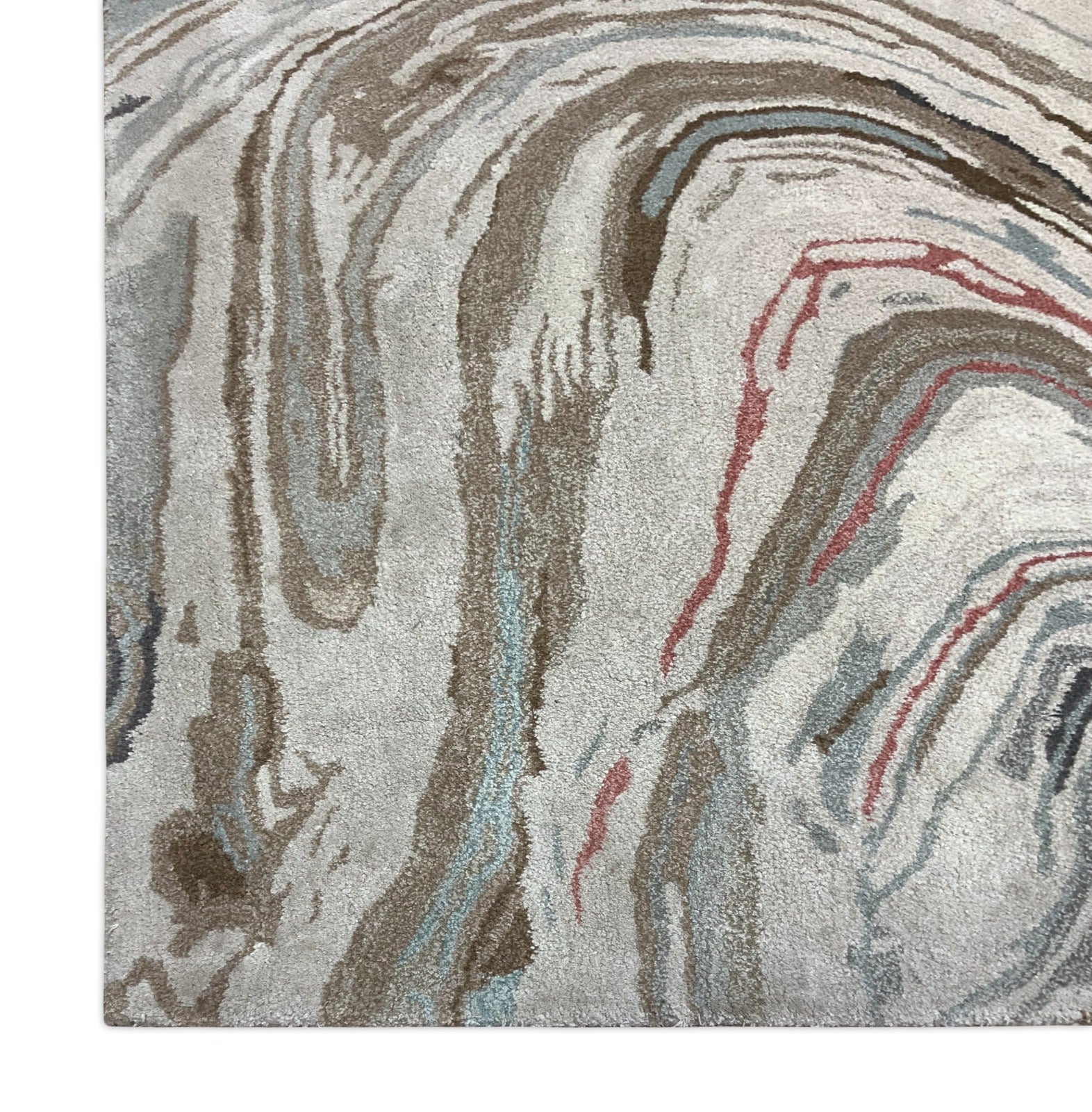 Premium Abstract Hand Tufted Carpet – pattern – luxury abstract carpet India – The Flamingo Life