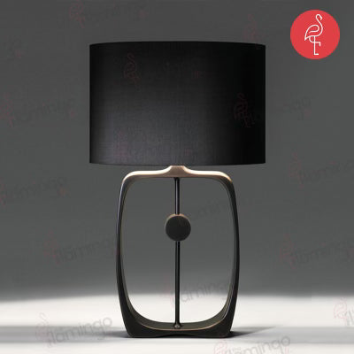 Morocco Linear Desk Lamp – side view – designer desk lamp India – The Flamingo Life