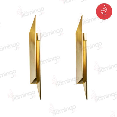 Casper Wall Mounted Light lifestyle view - gold-accented furniture - The Flamingo Life