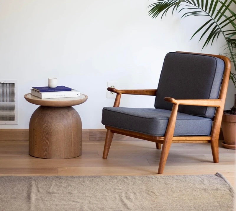 Serenity Table Set detail view - Japandi furniture - The Flamingo Life