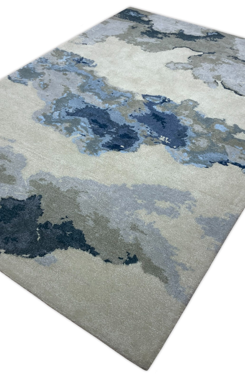 Premium Hand Tufted Abstract Carpet – pattern – luxury abstract rug India – The Flamingo Life