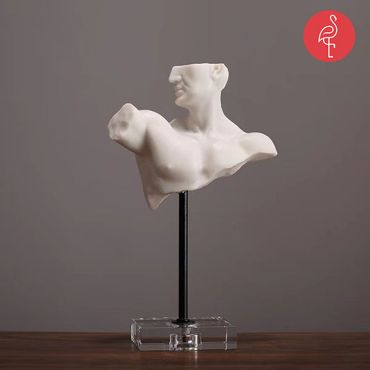 Alexandria Male Bust Figurine