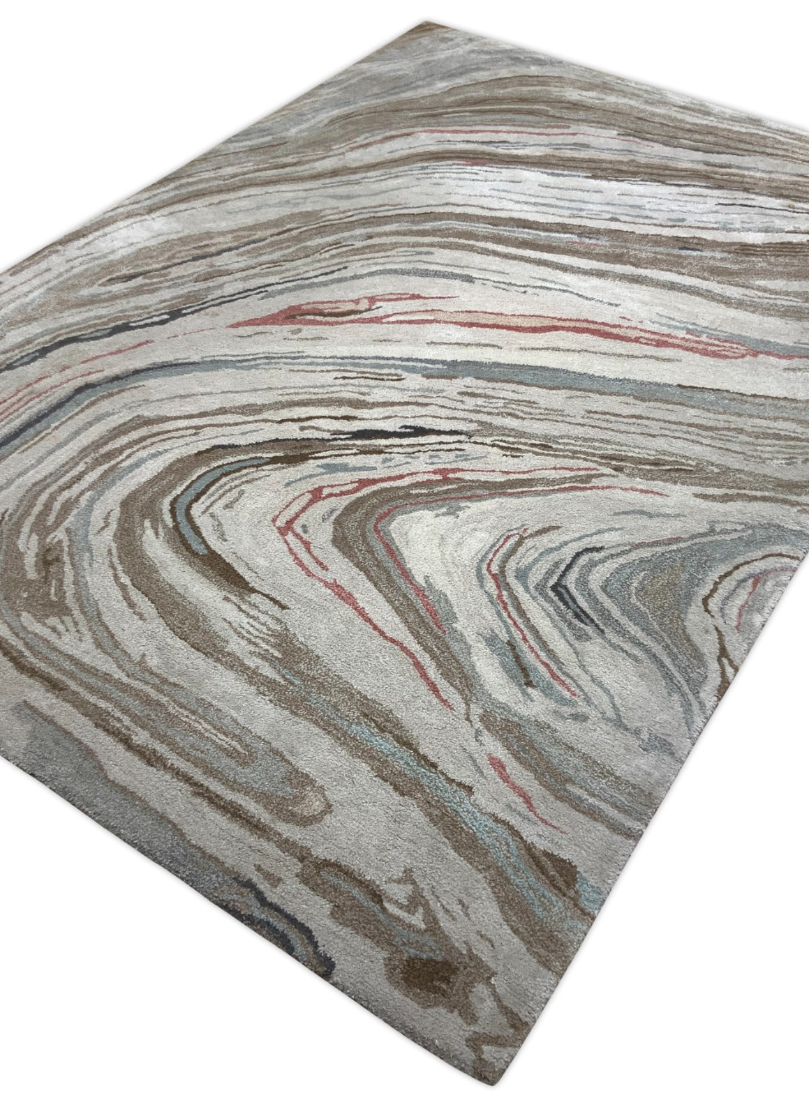 Premium Abstract Hand Tufted Carpet – lifestyle – hand tufted carpet India – The Flamingo Life