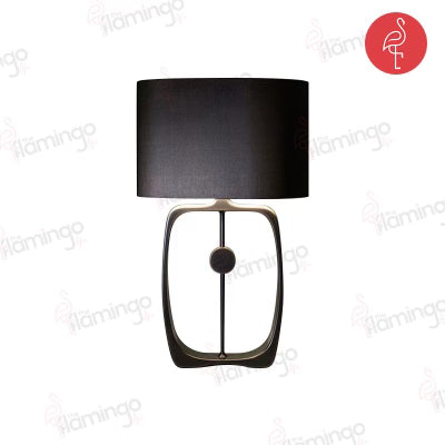Morocco Linear Desk Lamp – front view – designer desk lamp India – The Flamingo Life