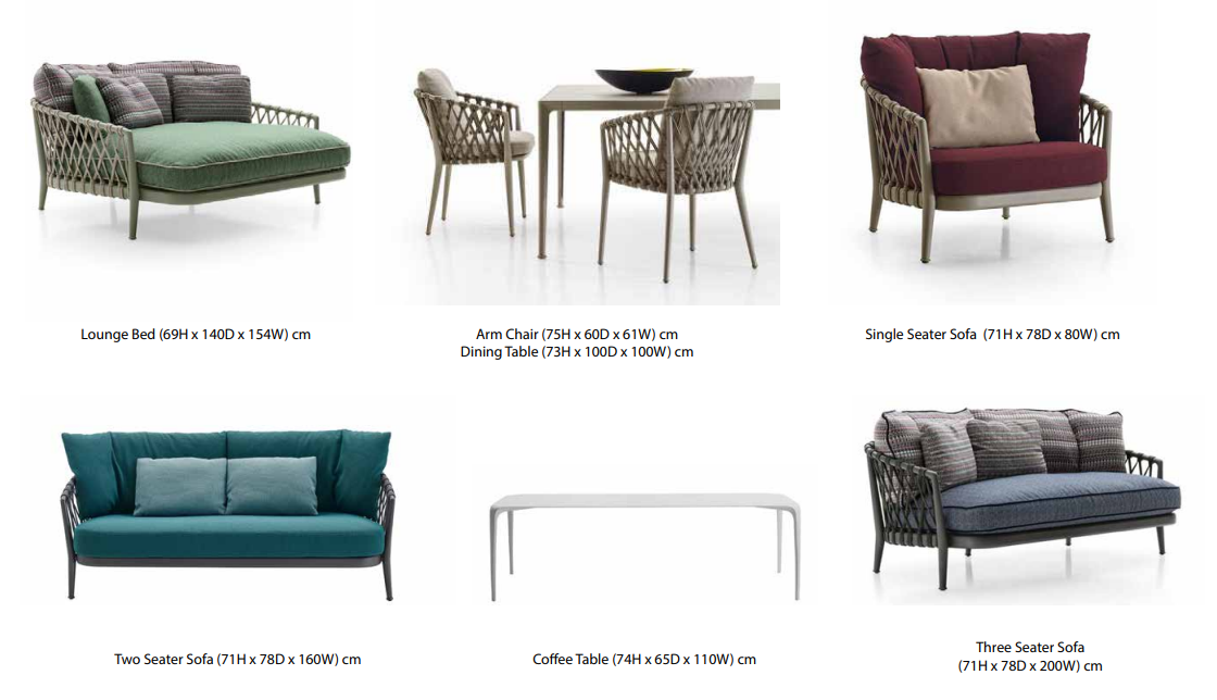 Sutlej Premium Outdoor Furniture view 8 - outdoor furniture - The Flamingo Life
