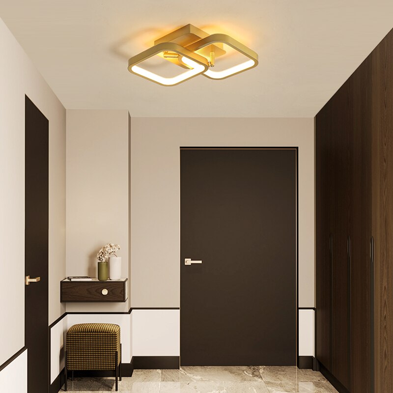 Nordic Ceiling Light LED – detail view – modern LED ceiling light India – The Flamingo Life