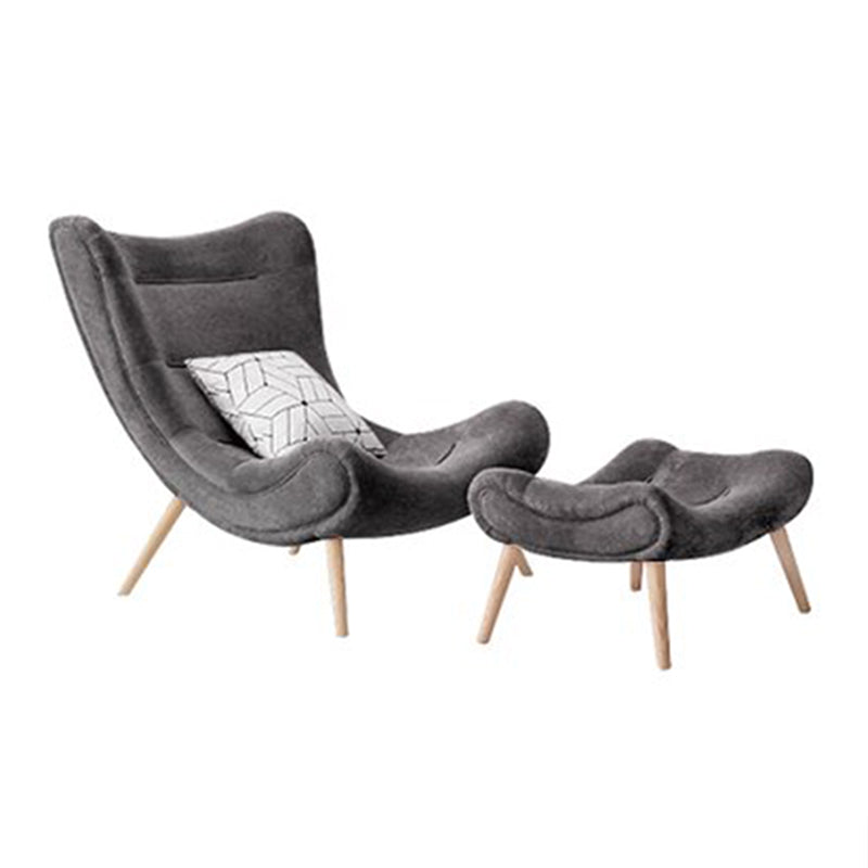 Modern Simple Art Chair view 13 - iron accent chair - The Flamingo Life