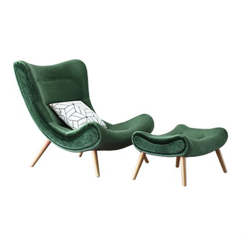 Modern Simple Art Chair close-up - iron accent chair - The Flamingo Life