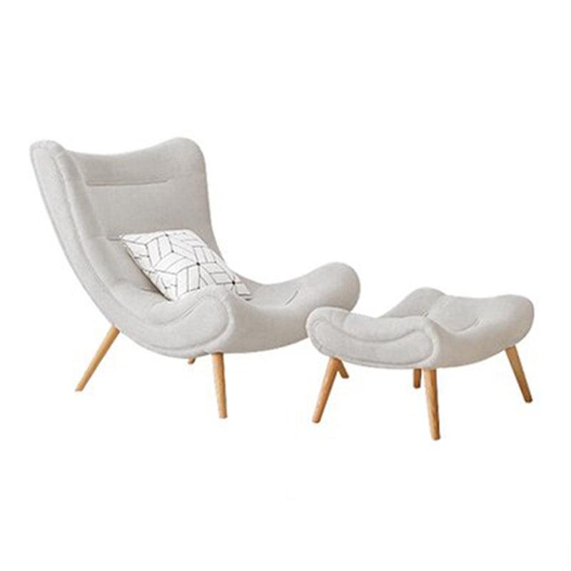 Modern Simple Art Chair view 14 - iron accent chair - The Flamingo Life